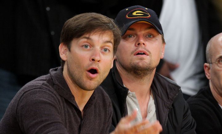 Tobey Maguire and Leonardo DiCaprio met as child actors working in Hollywood, 
