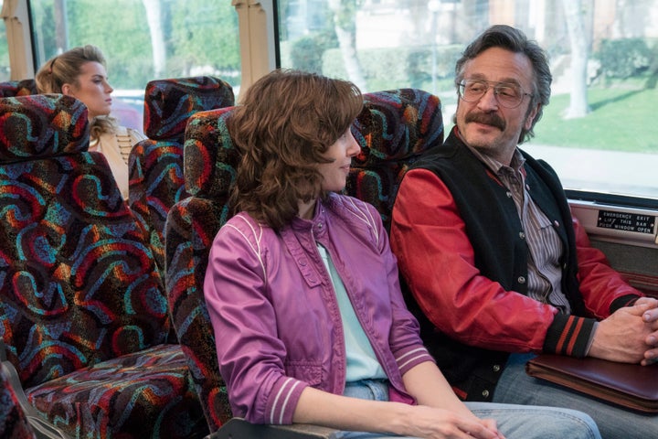 Alison Brie and Marc Maron in "GLOW" on Netflix.