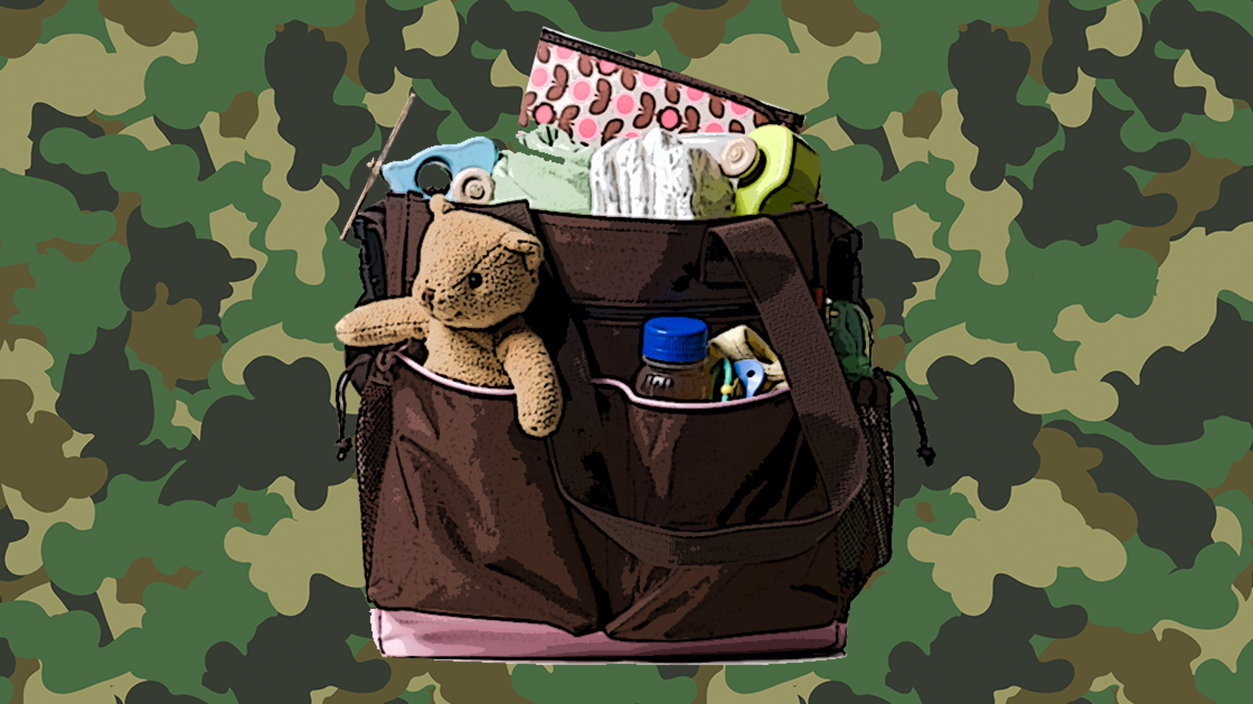 No Thanks, I Don't Need A Camouflage Changing Bag To Be A Dad Who Does
