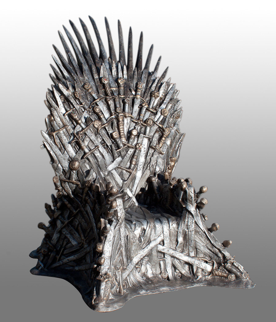 hbo iron throne replica