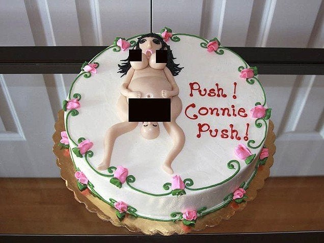 cheap baby shower cakes