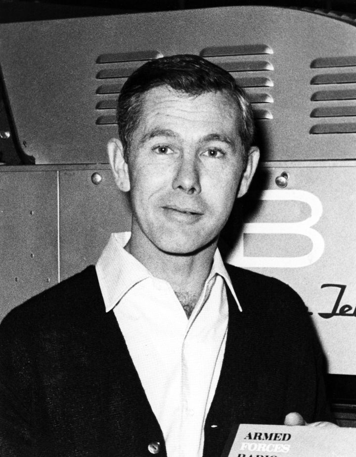 THE TONIGHT SHOW STARRING JOHNNY CARSON -- Pictured: Host Johnny Carson in 1962 -- Photo by: NBC/NBCU Photo Bank