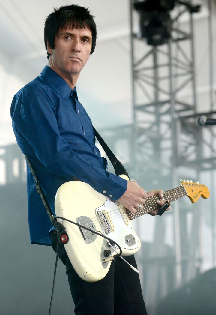INDIO, CA - APRIL 12: Johnny Marr performs as part of the 2013 Coachella Valley Music & Arts Festival at the Empire Polo Field on April 12, 2013 in Indio, California. (Photo by Tim Mosenfelder/WireImage)