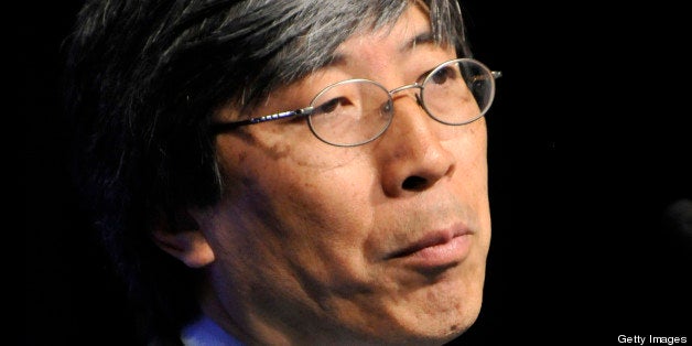 Patrick Soon-Shiong, executive chairman and chief executive officer of Abraxis BioScience Inc.,speaks at the World Health Car