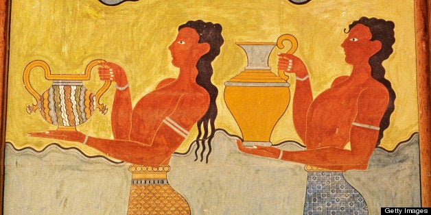 Knossos Minoan fresco