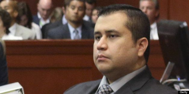 SANFORD, FL - JULY 10: Defendant George Zimmerman (R) sits with with defense attorney Don West (L) during Zimmerman's murder trial during his murder trial July 10, 2013 in Sanford, Florida. Zimmerman has been charged with second-degree murder for the 2012 shooting death of Trayvon Martin. (Photo by Joe Burbank-Pool/Getty Images)