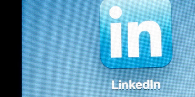 The LinkedIn Corp. application icon is displayed on an Apple Inc. iPad in New York, U.S., on Thursday, April 26, 2012. For a