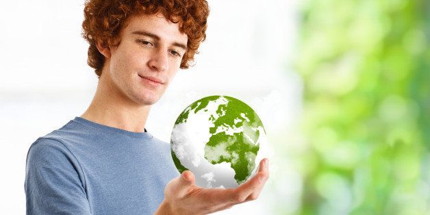 world in a hand