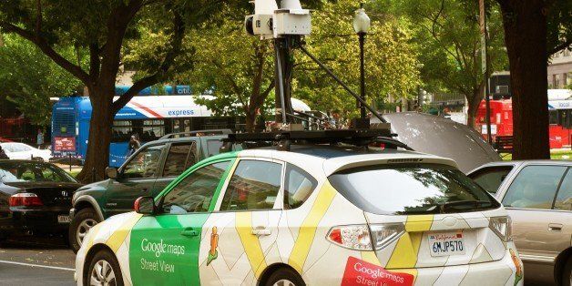 The Google street view mapping and camera car is seen as it charts the streets of Washington, DC, on June 7, 2011, in Washington, DC. AFP Photo/Paul J. Richards (Photo credit should read PAUL J. RICHARDS/AFP/Getty Images)