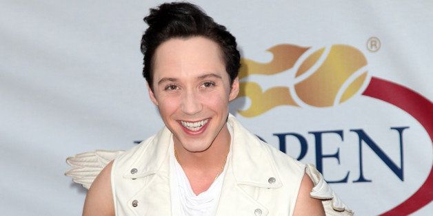 NEW YORK, NY - AUGUST 26: American figure skater Johnny Weir attends the 13th Annual USTA Serves Opening Night Gala at USTA Billie Jean King National Tennis Center on August 26, 2013 in New York City. (Photo by Monica Schipper/FilmMagic)