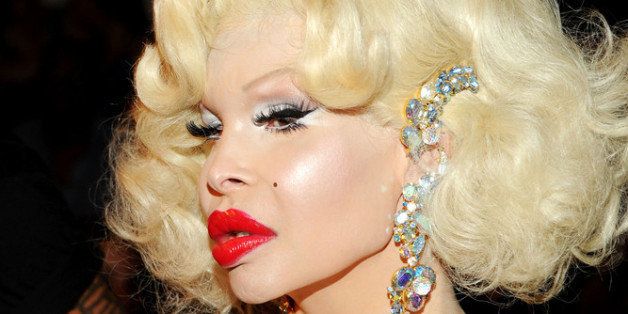 NEW YORK, NY - SEPTEMBER 11: Fashion icon Amanda Lepore attends The Blonds fashion show during MADE Fashion Week Spring 2014 at Milk Studios on September 11, 2013 in New York City. (Photo by Ben Gabbe/Getty Images)