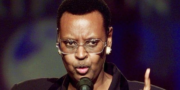 WASHINGTON, : Ugandan First Lady Janet Museveni delivers one of the keynote speeches to the International Christian Conferen