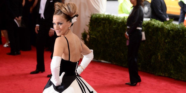 NEW YORK, NY - MAY 05: Sarah Jessica Parker attends the 'Charles James: Beyond Fashion' Costume Institute Gala held at the M