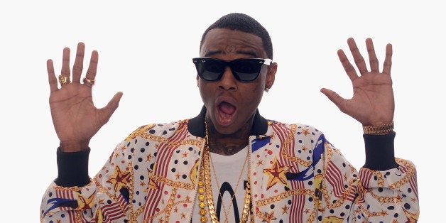 HOLLYWOOD, CA - FEBRUARY 17: Rapper Soulja Boy poses for a portrait in the TV Guide Portrait Studio at the 3rd Annual Streamy Awards at Hollywood Palladium on February 17, 2013 in Hollywood, California. (Photo by Mark Davis/Getty Images for TV Guide)