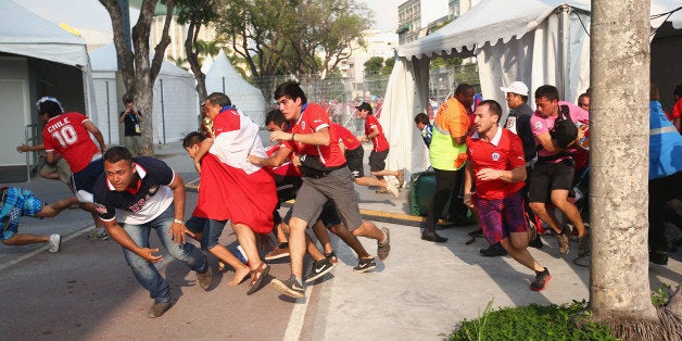 Chilean World Cup Fans Break Into Stadium Before Game, Rampage (PHOTOS,  VIDEO)