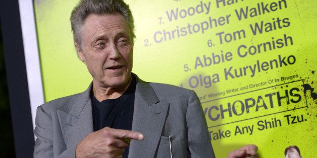 WESTWOOD, CA - OCTOBER 01: Actor Christopher Walken arrives at the premiere of CBS Films' 'Seven Psychopaths' at Mann Bruin Theatre on October 1, 2012 in Westwood, California. (Photo by Kevin Winter/Getty Images)
