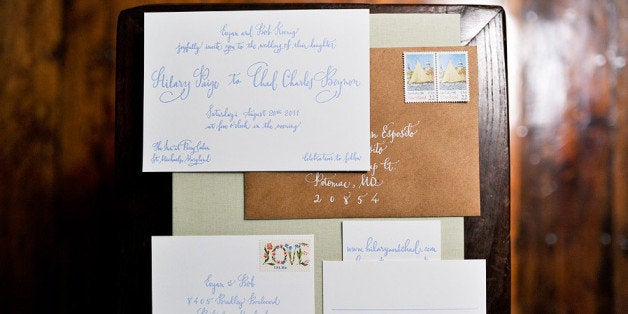 <a href="http://thingsrbetterwithaparrott.typepad.com/my_weblog/2011/06/modern-calligraphy-wedding-invitation.html" rel="nofollow">things are better with a parrott</a>
photo by Fat Orange Cat Studio