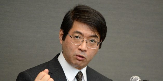 Yoshiki Sasai, supervisor of 30-year-old scientist Haruko Obokata of Riken Institute, answers questions during a press conference in Tokyo on April 16, 2014. Obokata was feted as a modern-day Marie Curie after unveiling research that showed a simple way to re-programme adult cells to become a kind of stem cell, a breakthrough that could provide a ready supply of the base material for transplant tissue. But Riken has since distanced itself from the study, which was published in the British journal Nature, after it came to light that some of Obokata's data was faulty. AFP PHOTO/Toru YAMANAKA (Photo credit should read TORU YAMANAKA/AFP/Getty Images)