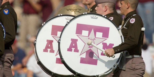 COLLEGE STATION, TX - NOVEMBER 25: Pregame activity before a Texas A&M Aggie football game on the campus of theTexas A&M University on November 25, 2005 in College Station, Texas. (Photo by Wesley Hitt/Getty Images)