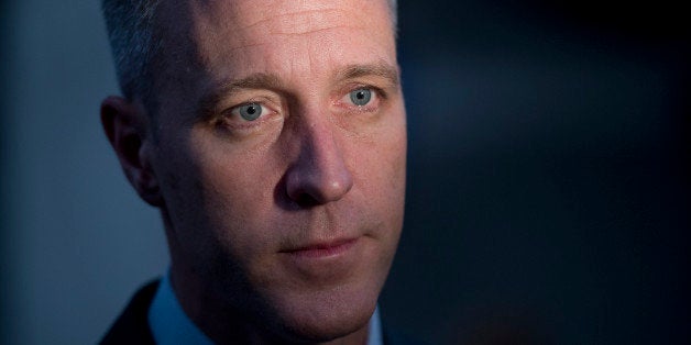 UNITED STATES - NOVEMBER 13: Rep.-elect Sean Patrick Maloney, D-N.Y., speaks to reporters after a news conference with democ