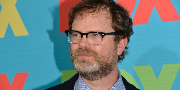 NEW YORK, NY - MAY 12: Actor Rainn Wilson attends the FOX 2014 Programming Presentation at the FOX Fanfront on May 12, 2014 in New York City. (Photo by Ben Gabbe/Getty Images)