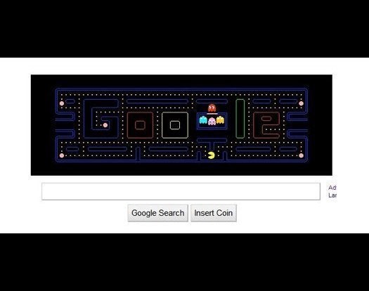 GOOGLE PAC MAN 