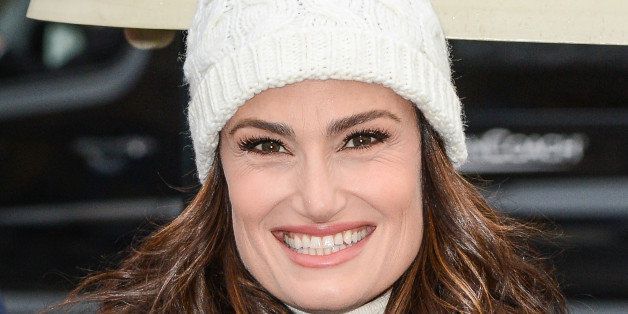 NEW YORK, NY - NOVEMBER 27: Actress Idina Menzel attends the 88th Annual Macys Thanksgiving Day Parade on November 27, 2014 in New York, New York. (Photo by Ray Tamarra/WireImage)
