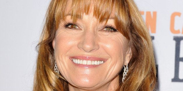 WEST HOLLYWOOD, CA - NOVEMBER 11: Actress Jane Seymour attends the premiere of the film 'Glen Campbell...I'll Be Me' at Pacific Design Center on November 11, 2014 in West Hollywood, California. (Photo by Michael Tullberg/Getty Images)