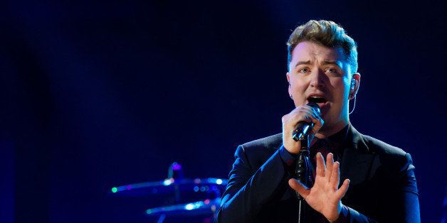 Sam Smith performs on "VH1 You Oughta Know Live In Concert" at The Hammerstein Ballroom on Thursday, Nov. 13, 2014, in New York. (Photo by Charles Sykes/Invision/AP)