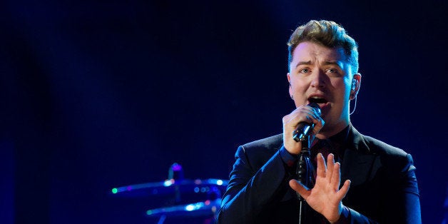 Sam Smith performs on "VH1 You Oughta Know Live In Concert" at The Hammerstein Ballroom on Thursday, Nov. 13, 2014, in New Yo