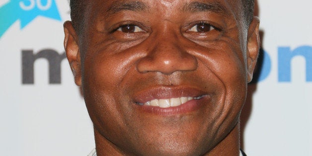 CANNES, FRANCE - OCTOBER 13: Cuba Gooding Jr. arrives at the MIPCOM opening Party at Hotel Martinez on October 13, 2014 in C