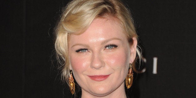 LOS ANGELES, CA - NOVEMBER 01: Actress Kirsten Dunst arrives at the 2014 LACMA Art + Film Gala Honoring Quentin Tarantino An