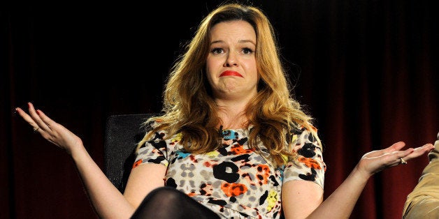 Actor Amber Tamblyn participates in the Academy of Television Arts & Sciences Presents 10 Years After "The Prime Time Closet - A History Of Gays And Lesbians On TV" panel, on Monday, October 28, 2013, at the Leonard H. Goldenson Theatre in North Hollywood, Calif. (Photo by Frank Micelotta/Invision for Academy of Television Arts & Sciences/AP Images)