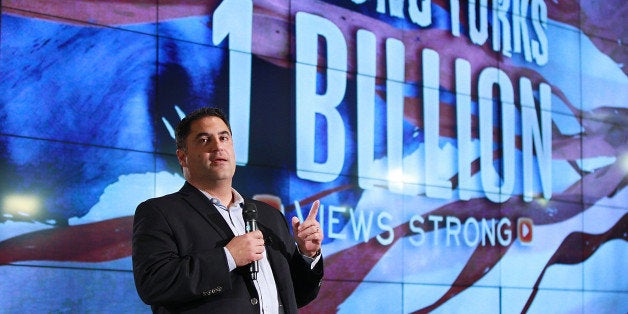 PLAYA VISTA, CA - MAY 09: Cenk Uygur attends the Young Turks celebrate 1 billion views at YouTube LA on May 9, 2013 in Playa Vista, California. (Photo by Joe Scarnici/Getty Images for The Young Turks)