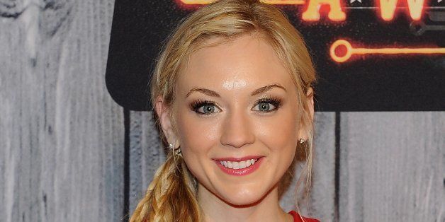 NASHVILLE, TN - DECEMBER 15: Emily Kinney attends the 2014 American Country Countdown Awards at Music City Center on December 15, 2014 in Nashville, Tennessee. (Photo by Erika Goldring/FilmMagic)