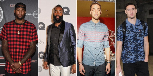 NBA Players at Fashion Week [Photos]