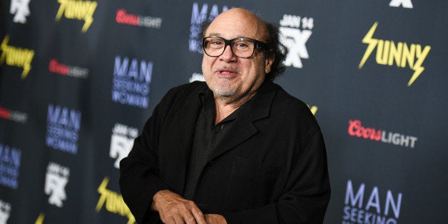 Danny DeVito arrives at the LA Premiere Of "It's Always Sunny In Philadelphia" And "Man Seeking Woman" at the DGA Theater on Tuesday, Jan. 13, 2015, in Los Angeles. (Photo by Richard Shotwell/Invision/AP)