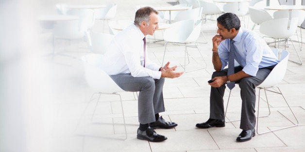 Businessmen in meeting