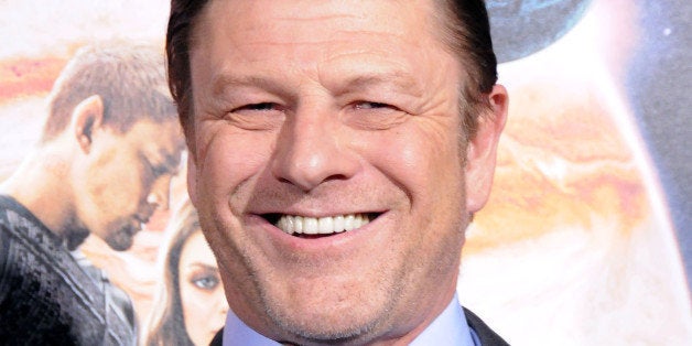 HOLLYWOOD, CA - FEBRUARY 02: Actor Sean Bean arrives at the Los Angeles Premiere 'Jupiter Ascending' at TCL Chinese Theatre