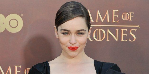 SAN FRANCISCO, CA - MARCH 23: Emilia Clarke attends HBO's 'Game Of Thrones' Season 5 San Francisco Premiere at San Francisco Opera House on March 23, 2015 in San Francisco, California. (Photo by Steve Jennings/WireImage)