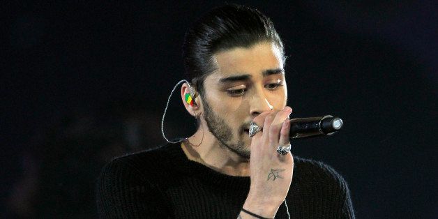 MADRID, SPAIN - DECEMBER 12: Zayn Malik of One Direction attends the '40 Principales' awards 2014 ceremony on December 12, 2014 in Madrid, Spain. (Photo by Europa Press/Europa Press via Getty Images)