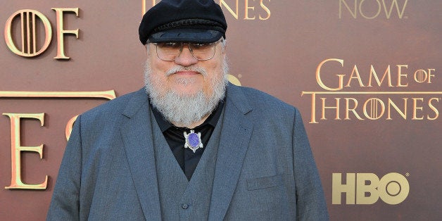 SAN FRANCISCO, CA - MARCH 23: George R.R. Martin Writer/Co-Executive Producer attends HBO's 'Game Of Thrones' Season 5 San Fr