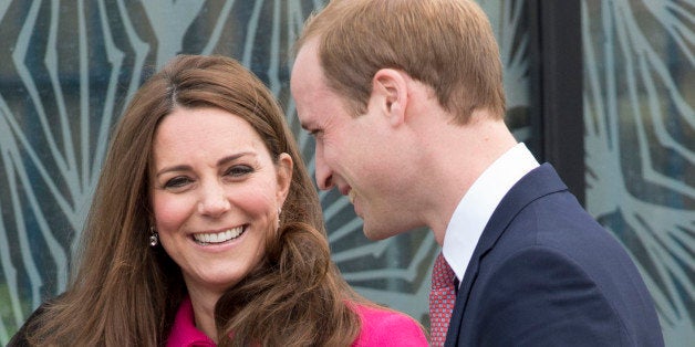 LONDON, ENGLAND - MARCH 27: Catherine, Duchess of Cambridge and Prince William, Duke of Cambridge visit The Stephen Lawrence Centre on March 27, 2015 in London, England. (Photo by Mark Cuthbert/UK Press via Getty Images)