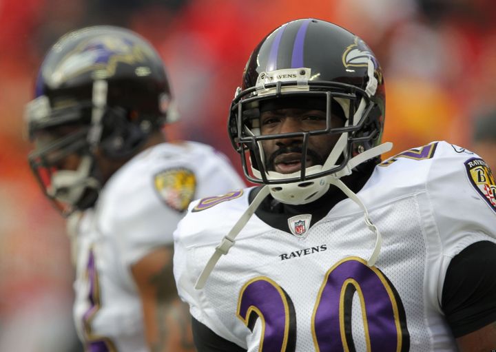 Ed Reed Makes Emotional Return Home