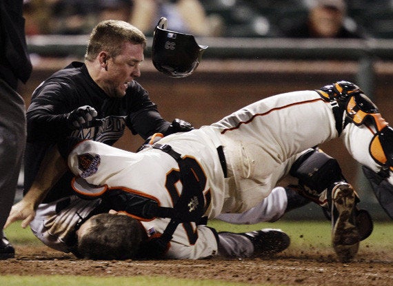 Brutal MLB collision results in injury