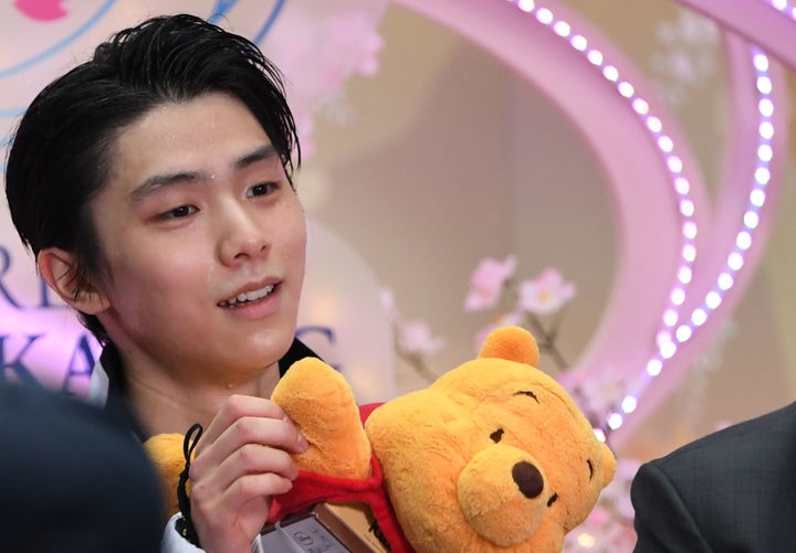 フィギュアスケート男子の羽生結弦選手