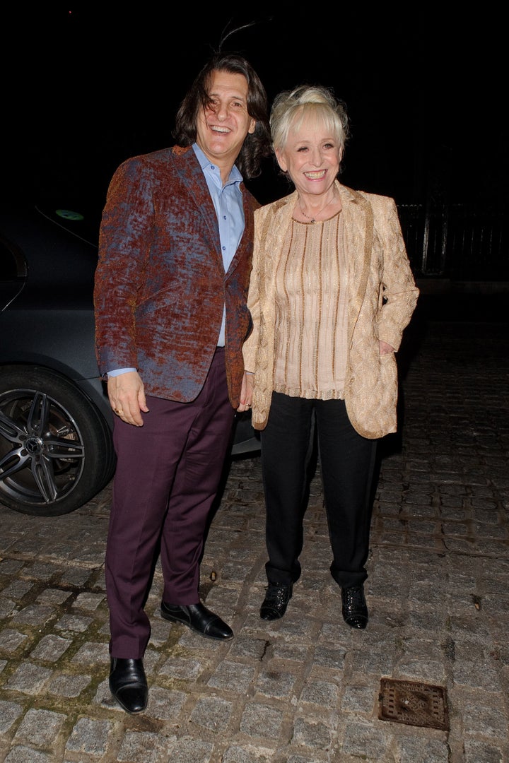 Barbara Windsor and her husband Scott Mitchell