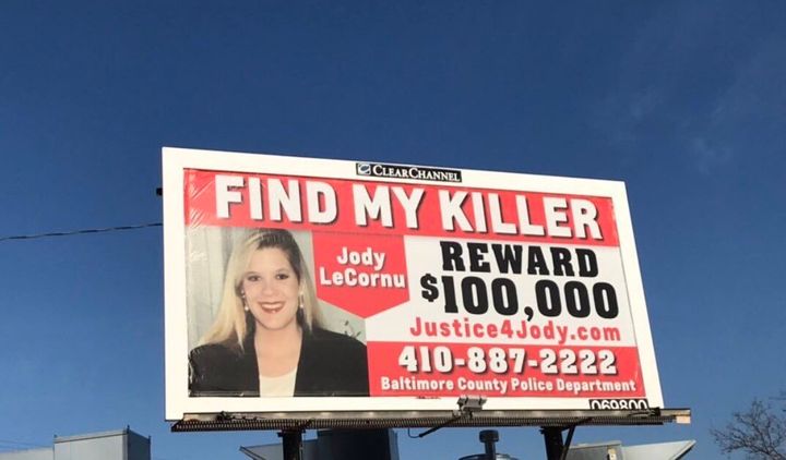 Jody LeCornu was fatally shot in 1996. Twenty-three years later, her sister, Jenny Carrieri, has commissioned billboards to help elevate the unsolved case.
