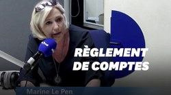À la Réunion, Marine Le Pen avait préparé des punchlines assassines contre ses anciens