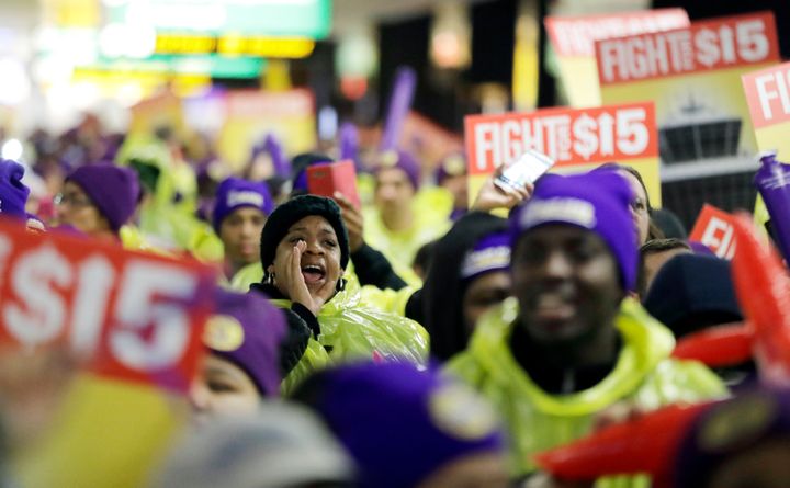 SEIU has been the prime driver behind the Fight for $15 movement.